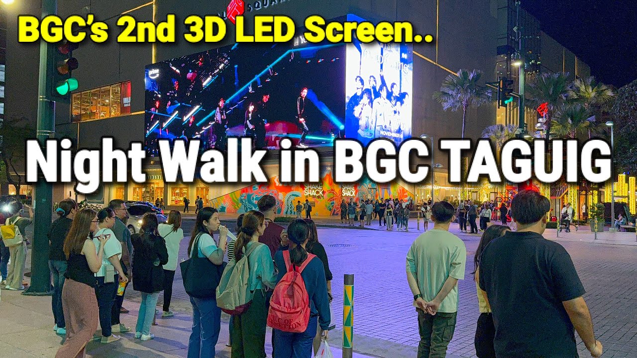 The Modern BGC PHILIPPINES | Bonifacio High Street - Christmas Night Walking Tour in Metro Manila!