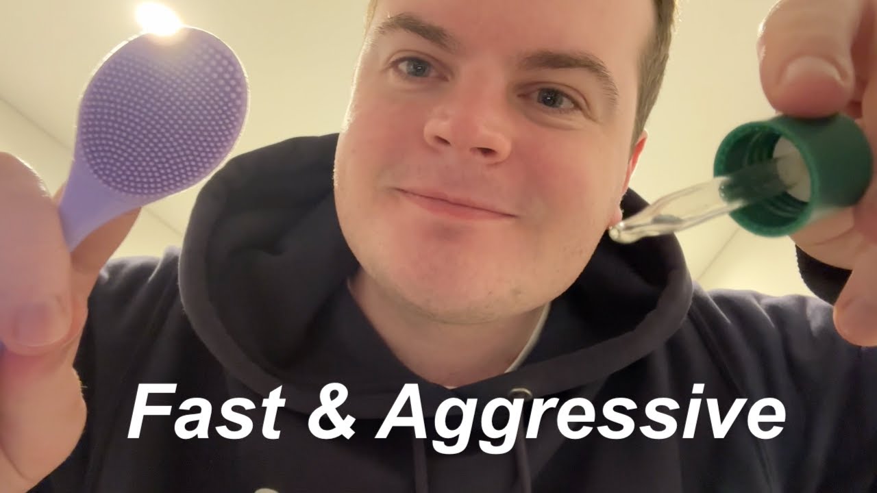 ASMR Fast & Aggressive Spa Treatment *MAJOR LOFI TINGLES*
