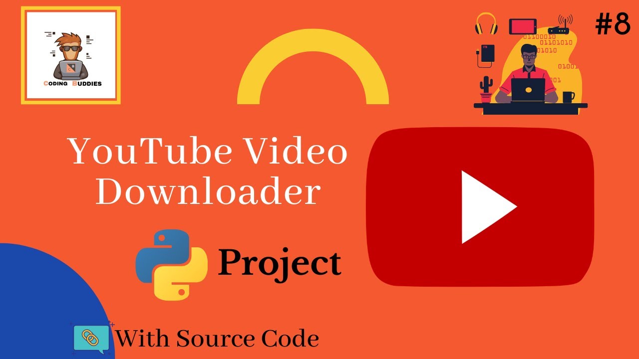 YouTube Video Downloader Using Python For Beginners | Python Projects Tutorial #8 | #Python |