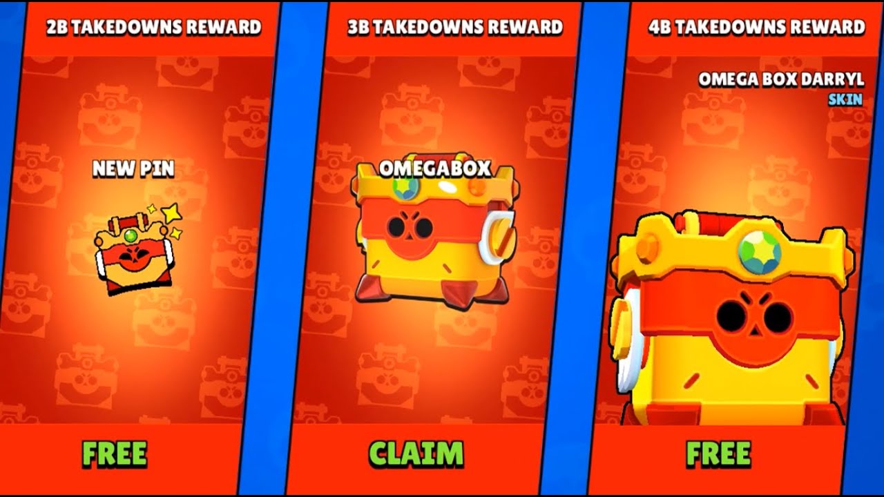 Claiming Omega Box Darryl And An Omega Box In Brawl Stars!