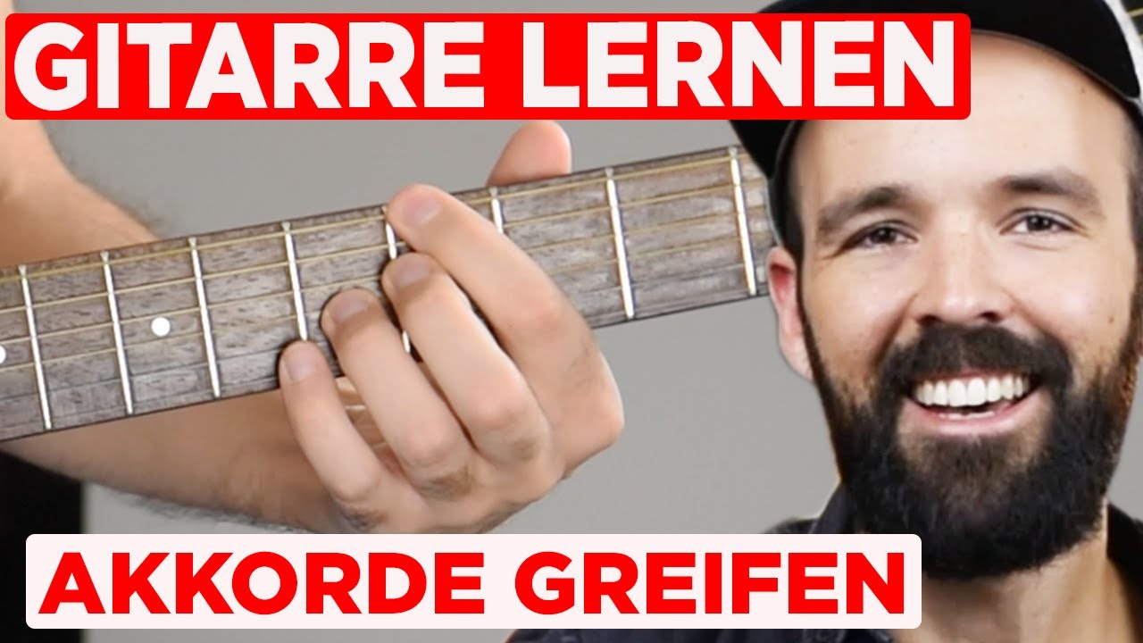 Gitarren Tipps - Akkorde greifen - Sehr einfach & für Anfänger