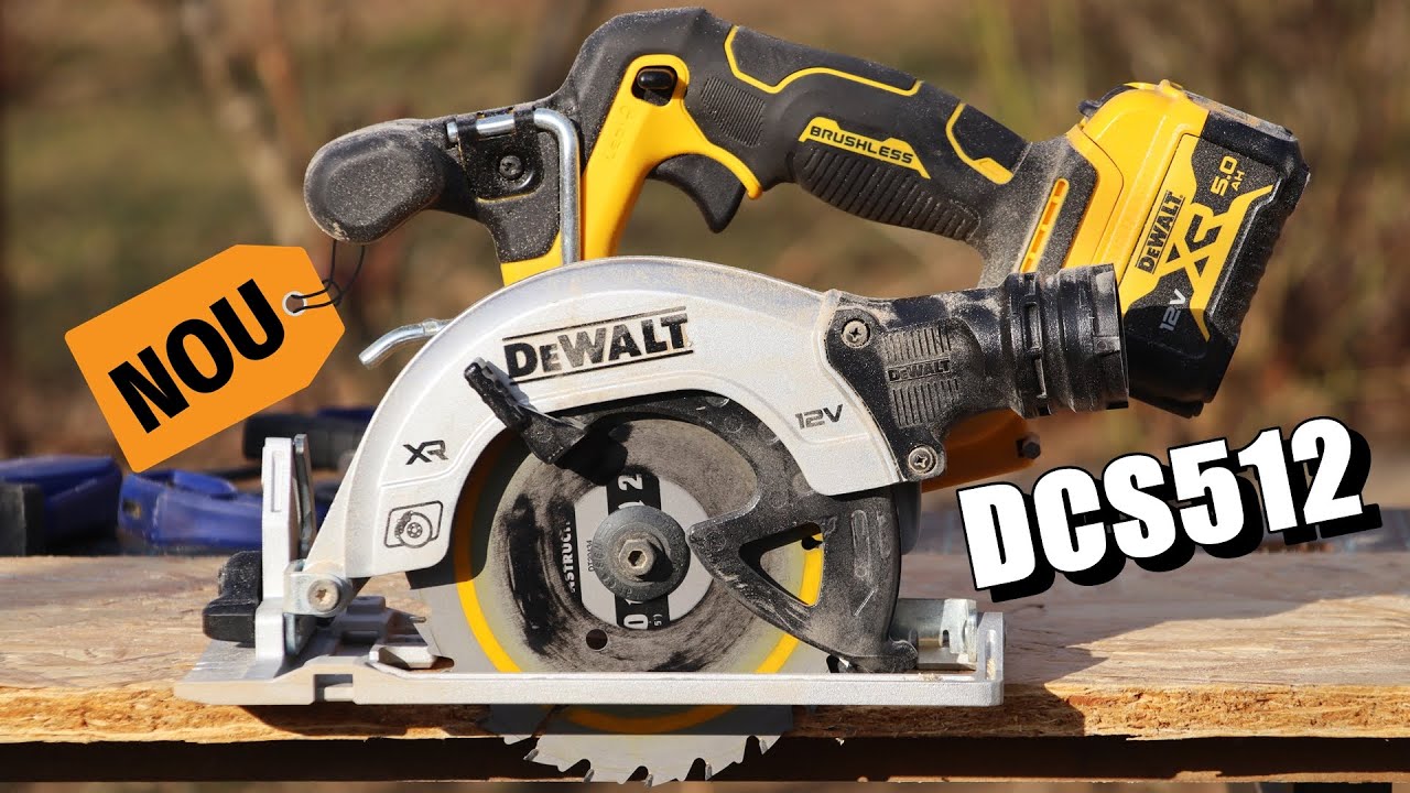 Noul circular brushless pe 12V, DeWalt DCS512 | Ce poti taia cu el