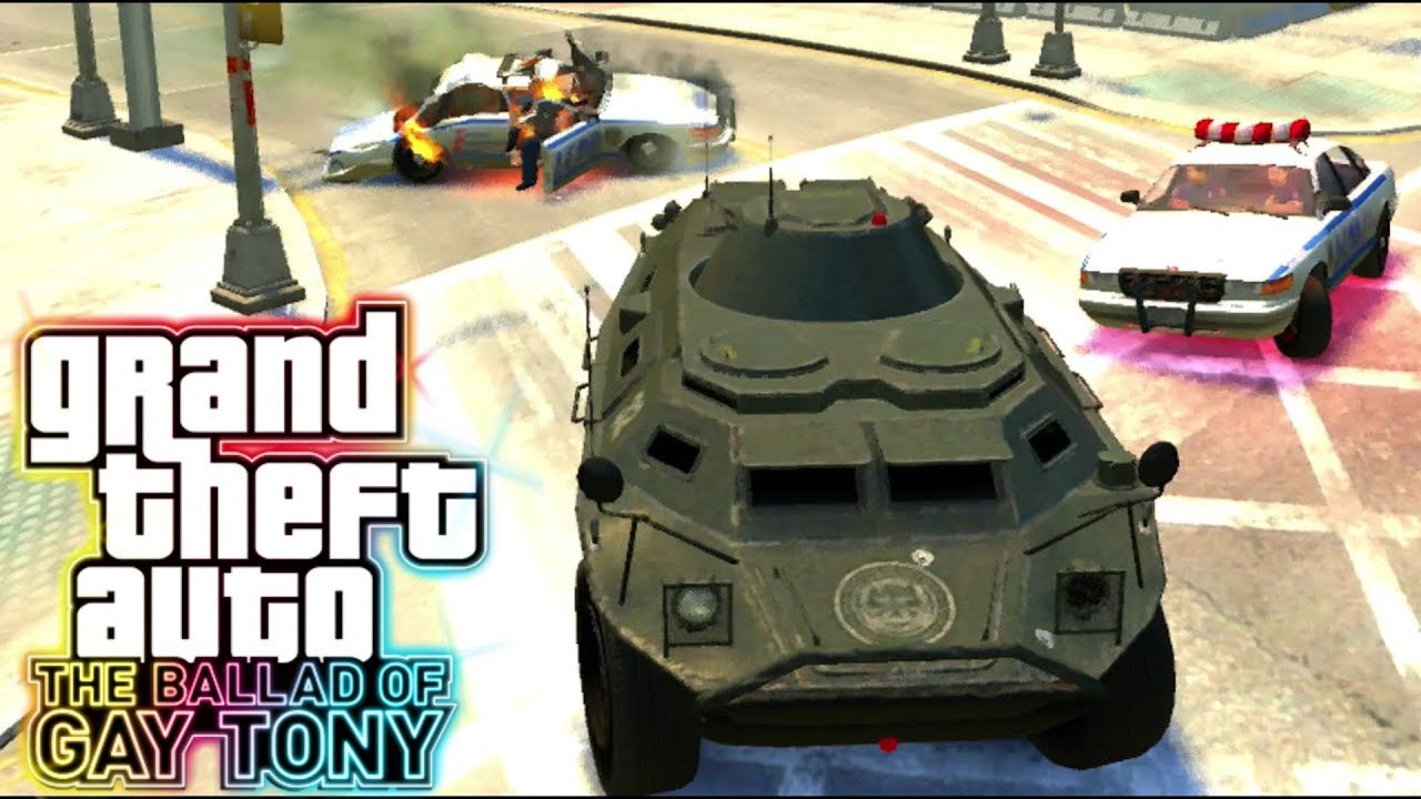 GTA: The Ballad of Gay Tony (Xbox 360) APC [N.O.O.S.E Tank] Rampage [1080p]