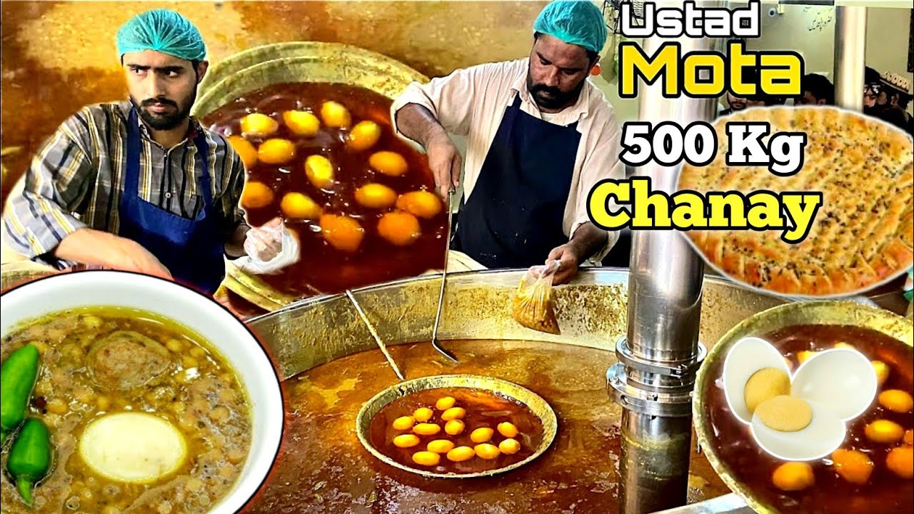 500 KG CHANAY SALE IN ONE DAY | USTAD MOOTA MURGH CHANAY  | LAHORI CHANAY | Umar Food Vlog