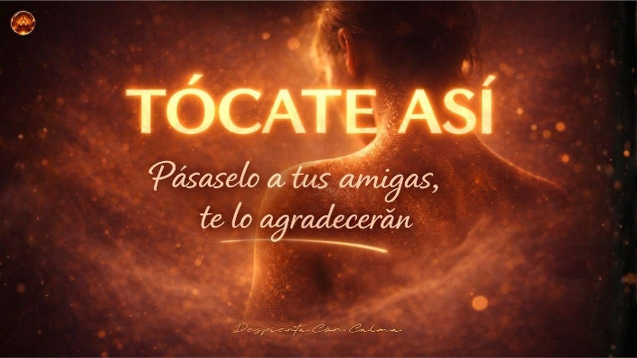 👉🏼 Tócate así ❤️‍🔥 CARICIA GUIADA para reconectar con tu CUERPO y tu DESEO 🔥 Despierta con Calma