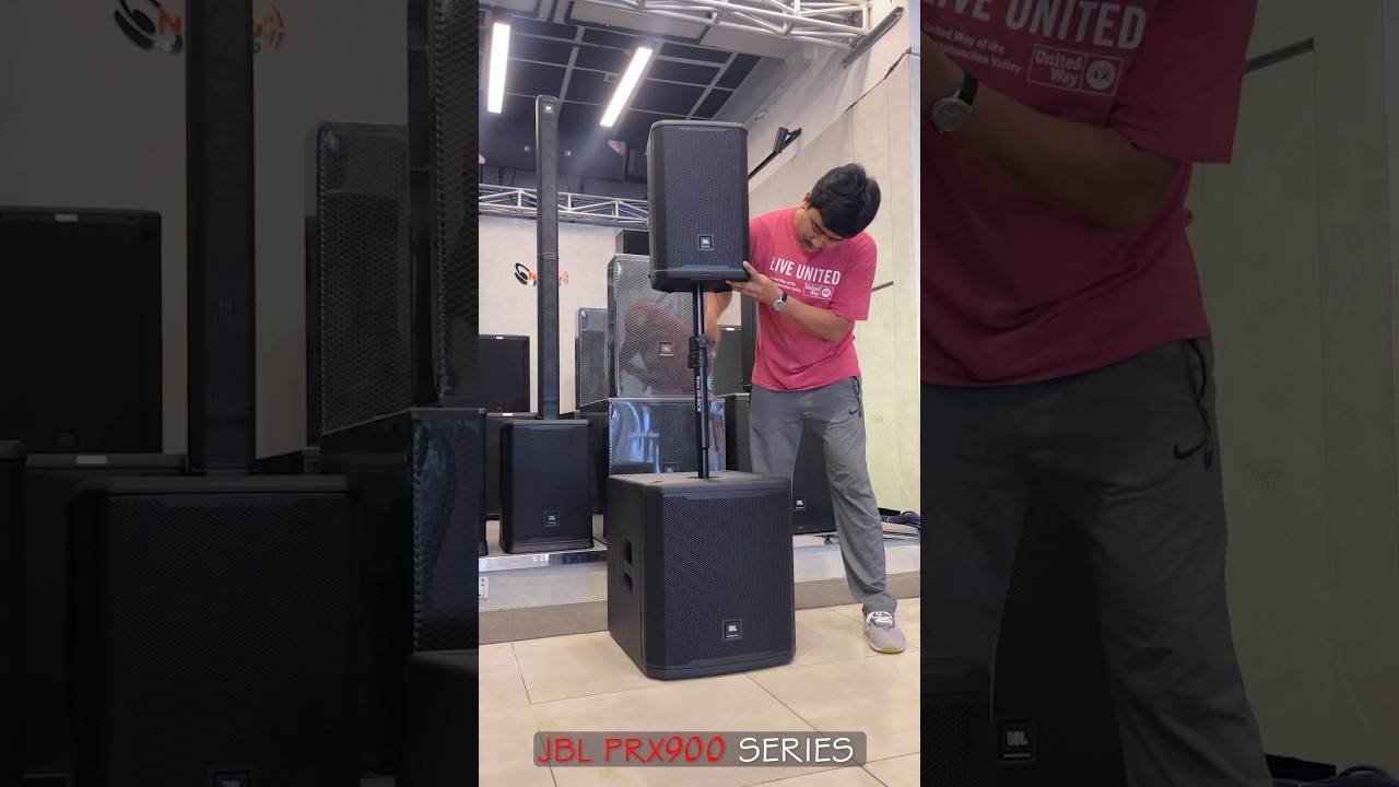 The sound of new JBL PRX 900 Series