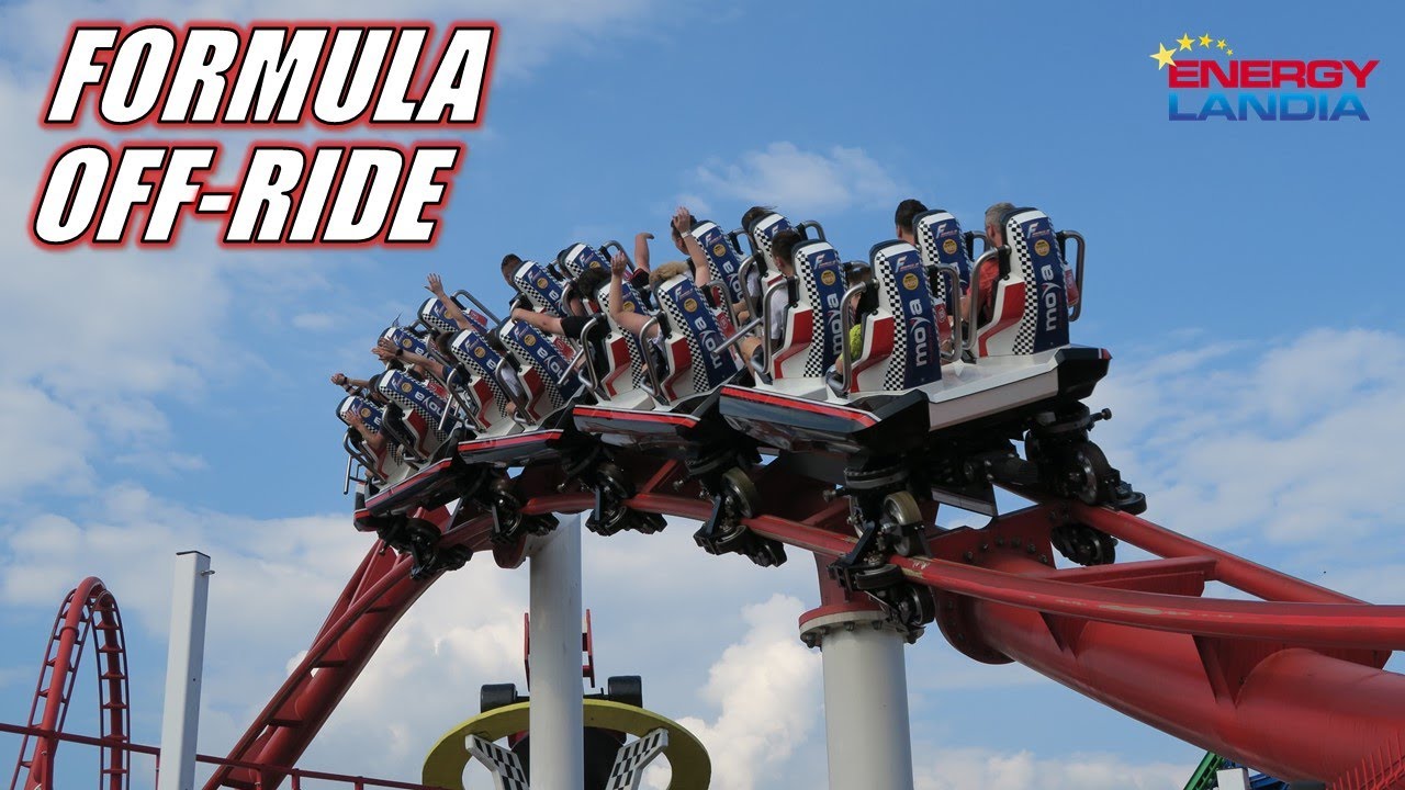 Formula Off-Ride Footage, Energylandia Vekoma LSM Launch Coaster | Non-Copyright