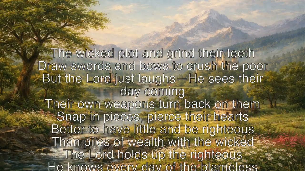 Psalm 37 : Don't Fret, Don't Envy : Song Lyrics