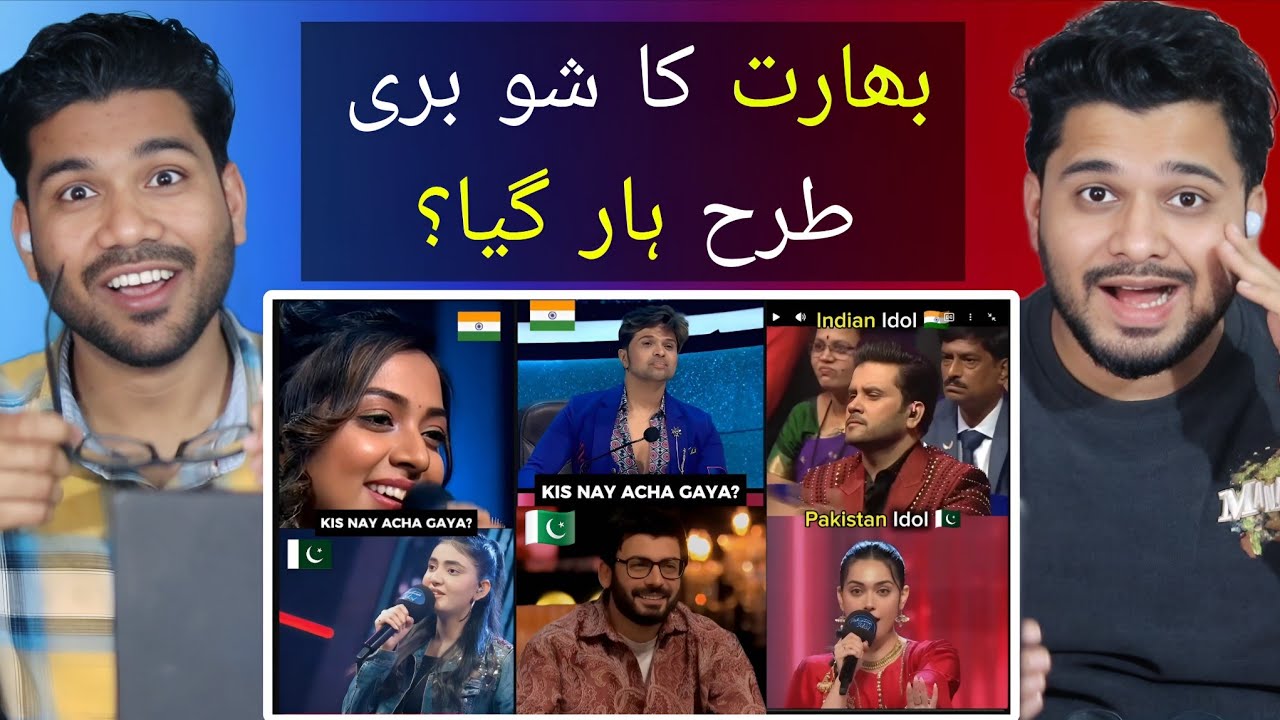 Pakistan idol Vs Indian Idol Best Singing Competition 