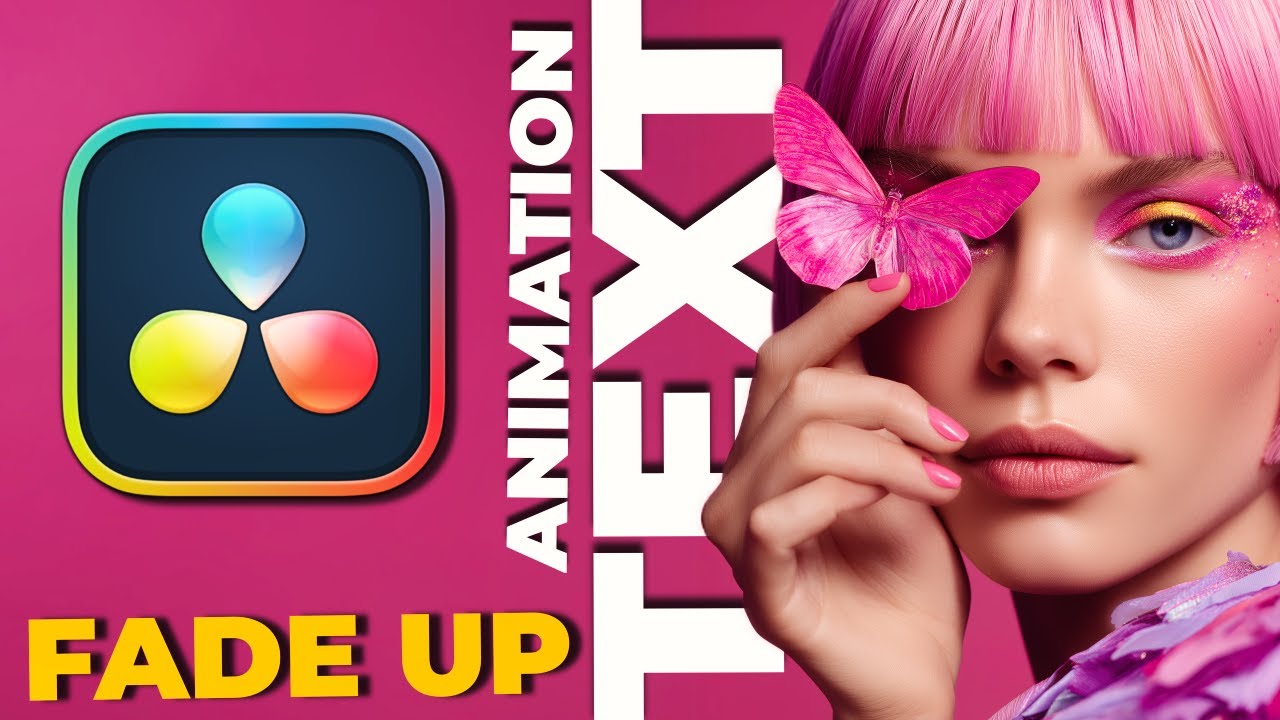 Animation de texte facile dans DaVinci Resolve 20 GRATUIT