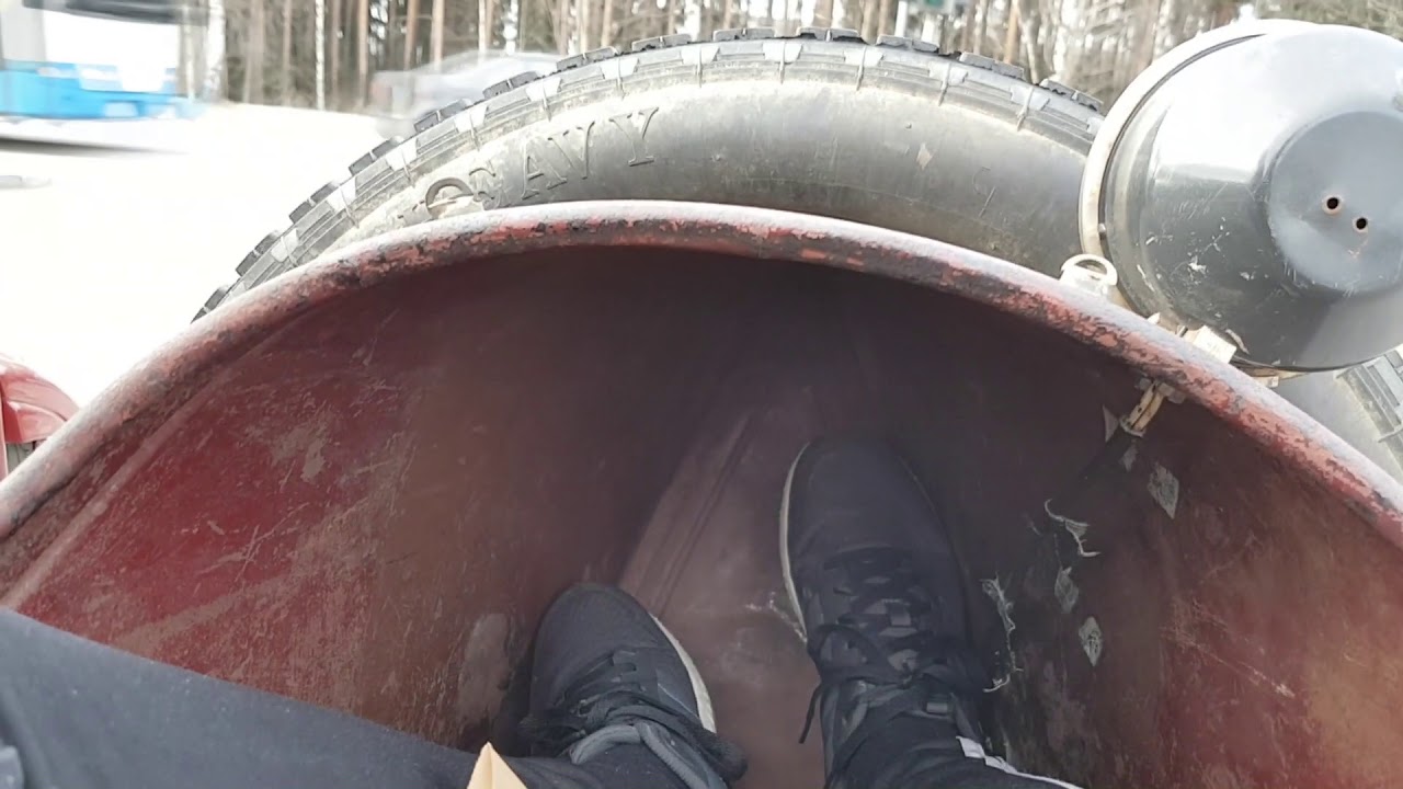 Indian Scout sidecar riding