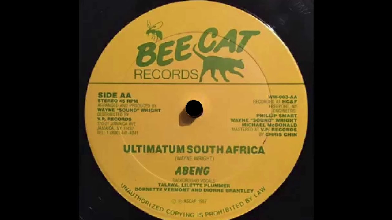 Abeng - Ultimatum South Africa