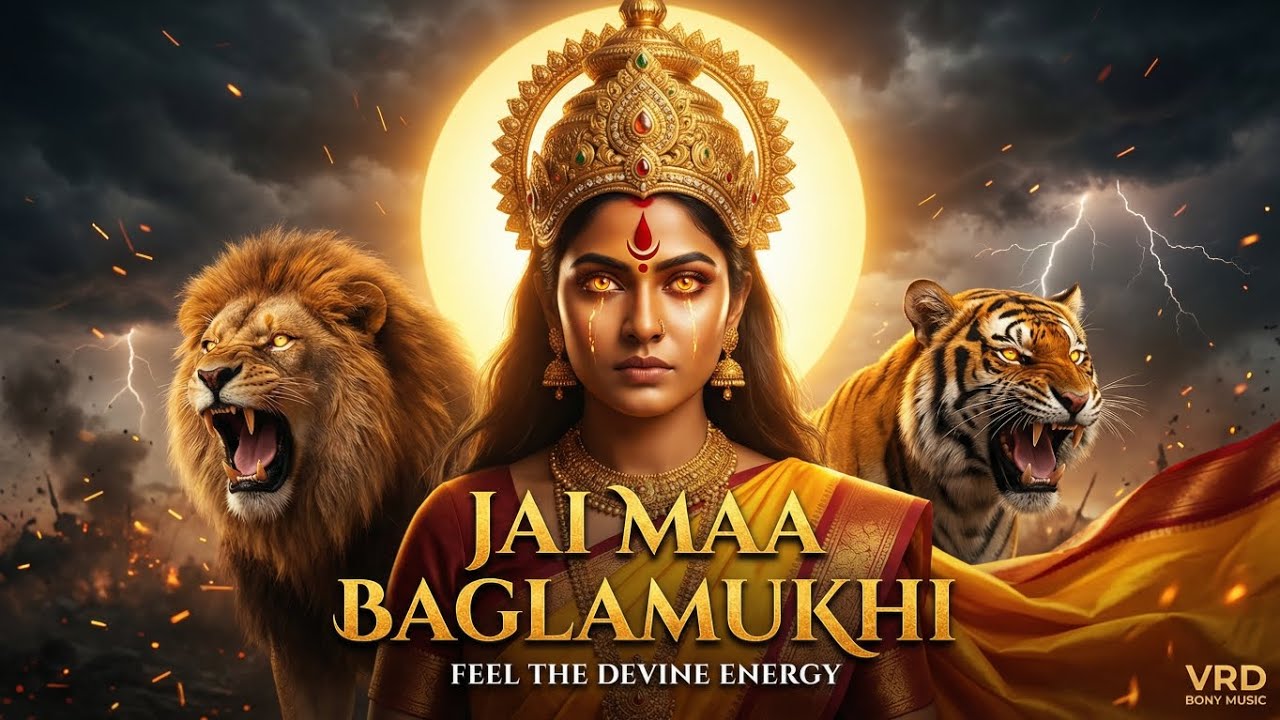 Jai Maa Baglamukhi &ndash; Rudra Roop Bhajan | Divine Shakti Experience | VRD BONY MUSIC