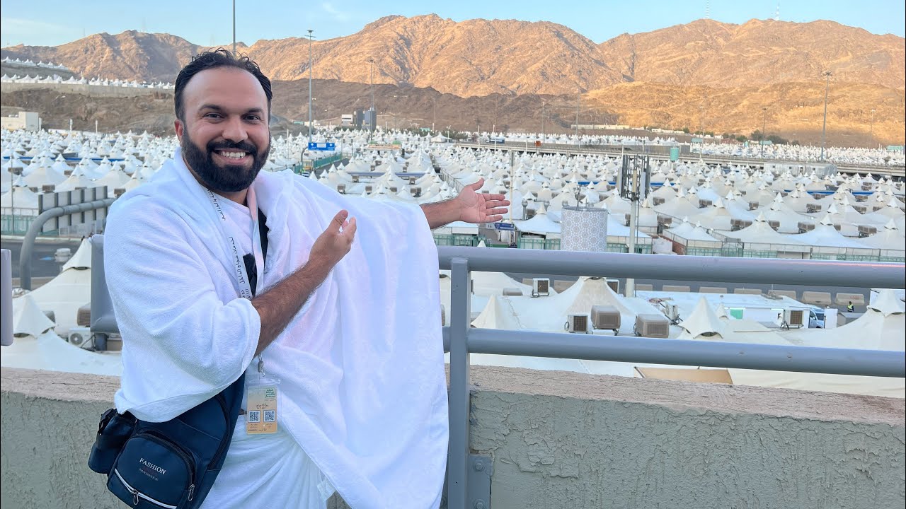 Going for HAJJ From Makkah to MINA & Mina Tent inside full views & Story