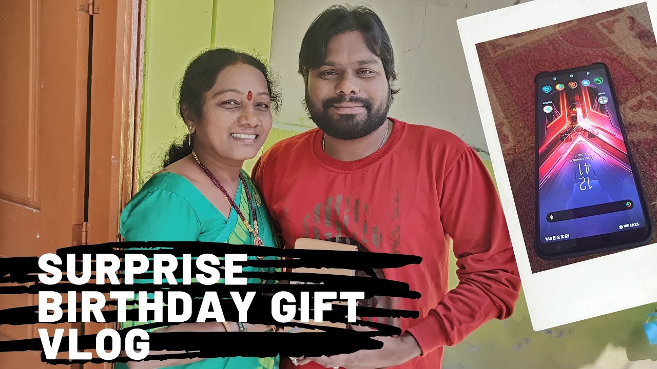 My Son Birthday Surprise Gift Vlog || Mobile Gift Vlog In Telugu || Birthday Surprise To My Son