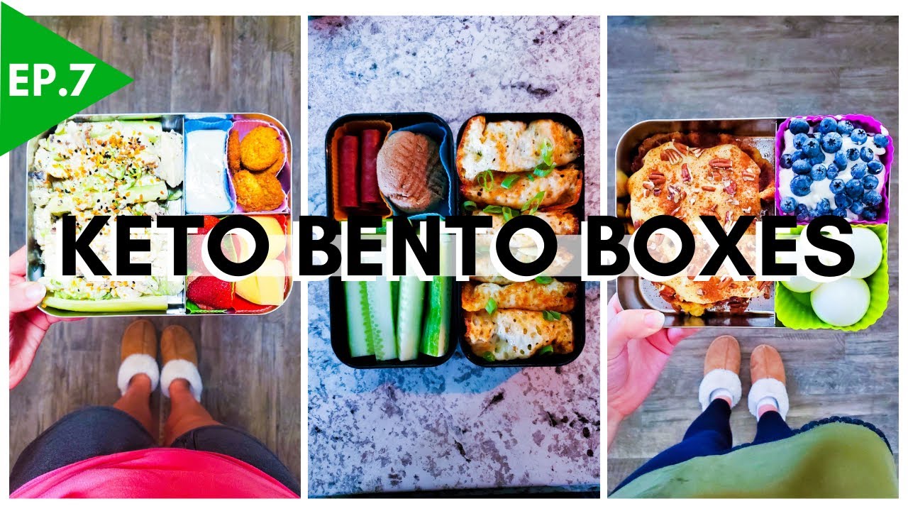 KETO BENTO BOX quick & easy LUNCH IDEAS [healthy low carb recipes for school & work] PART 7
