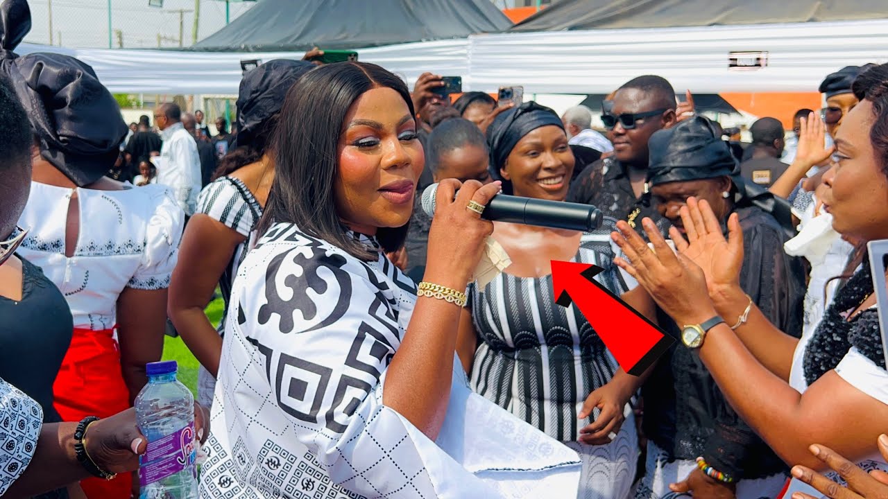 Empress Gifty sets John Dumelo and his wife on the dance floor with energetic performance