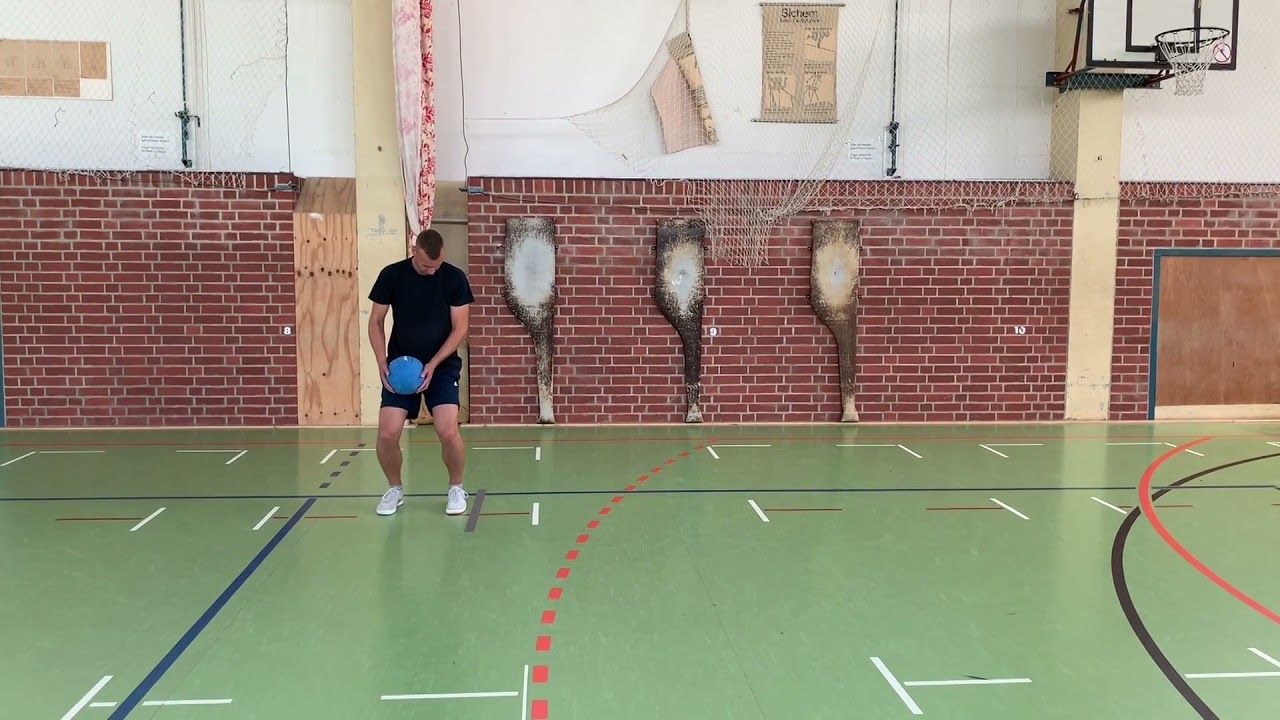Medizinball Wurf