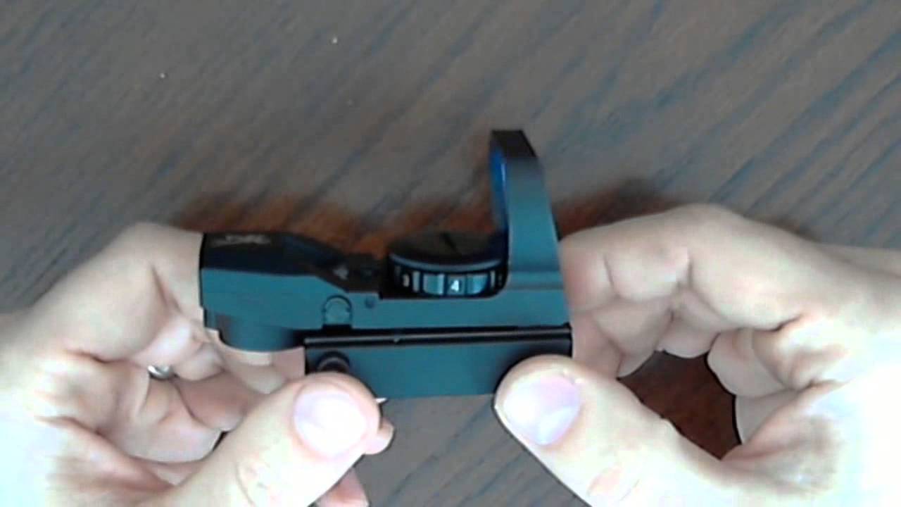 Browning Buckmark Reflex Sight at a glance. Spacifically designed for rimfire rifles and pistols.