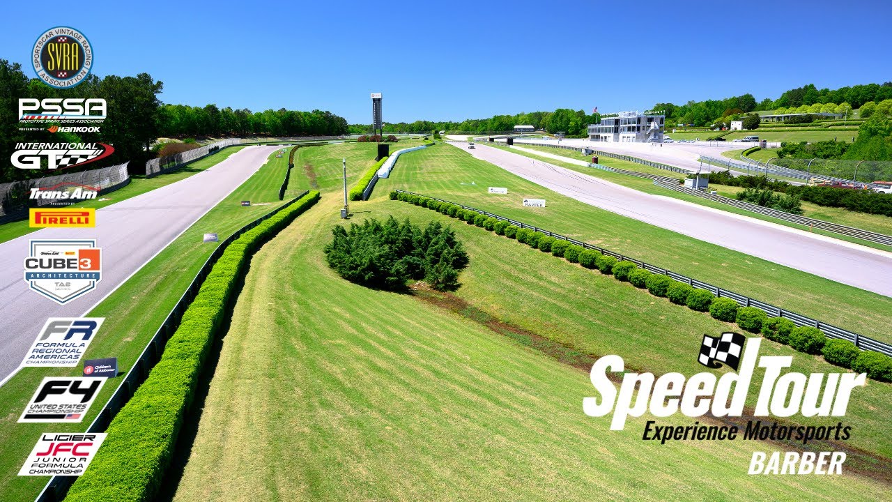 LIVE Barber SpeedTour Sunday — Championship races for JFC, F4, FR plus Trans Am, TA2, SVRA, & IGT