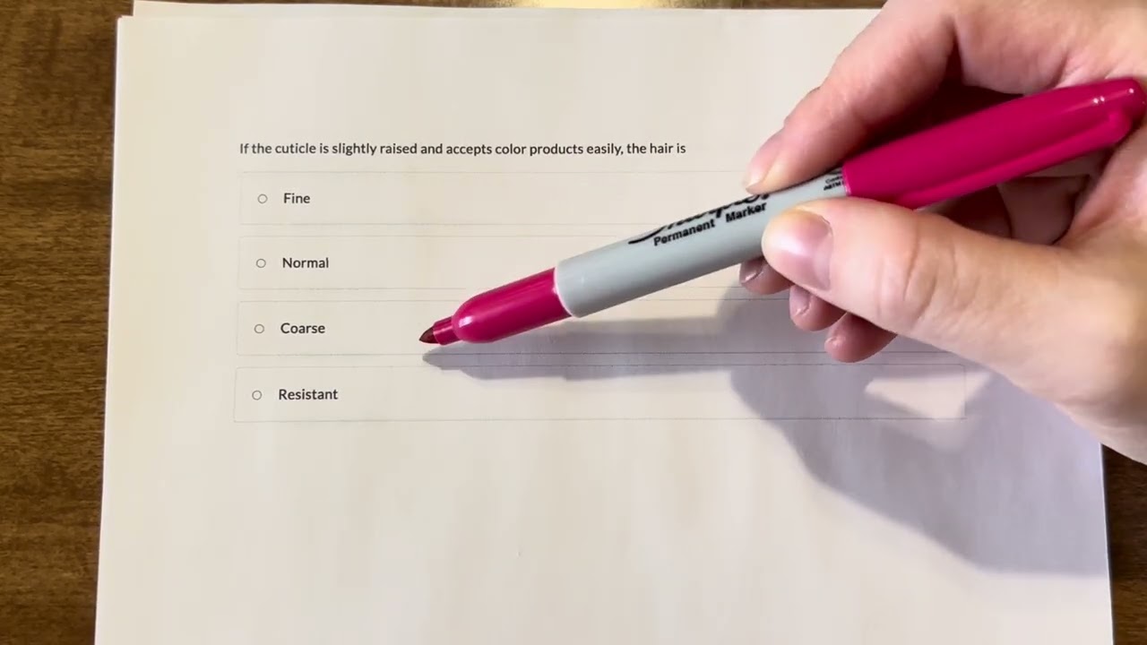 Cosmetology Practice Written Test #3