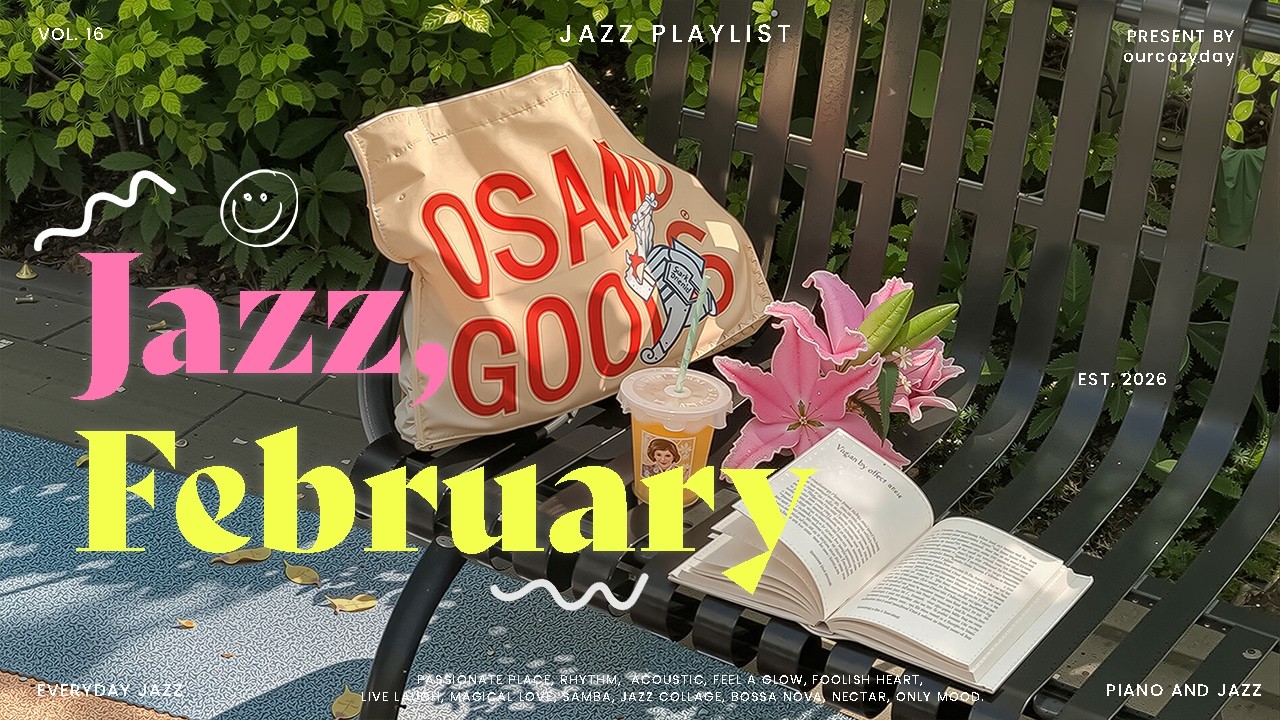 A refreshing and pleasant spring morning jazz☀️🌱 | Lively and bright jazz with jazz piano
