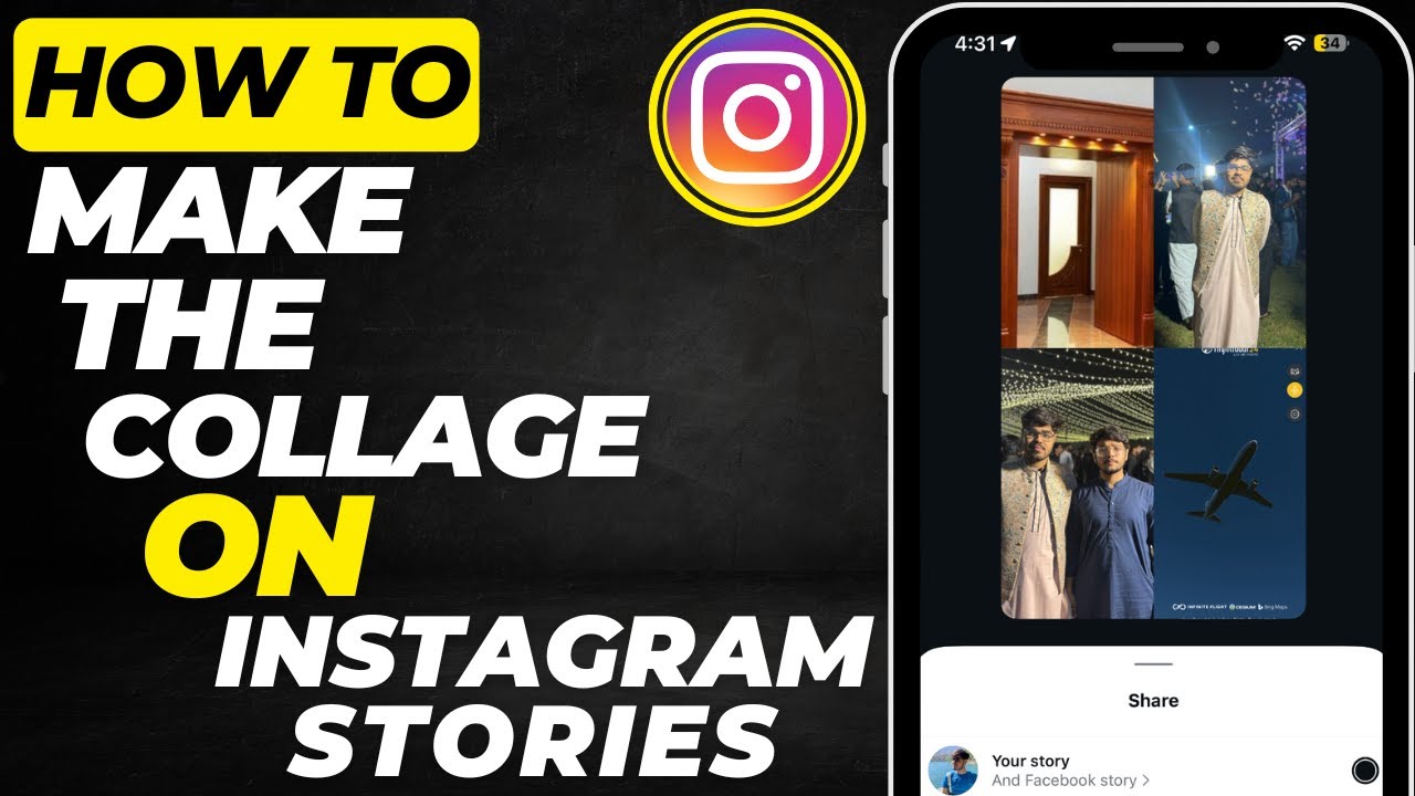 How to Make a Collage on Instagram Stories | Easy Story Layout Guide