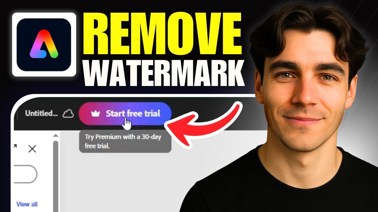 How To Remove Watermark In Adobe Express (Tutorial 2026)