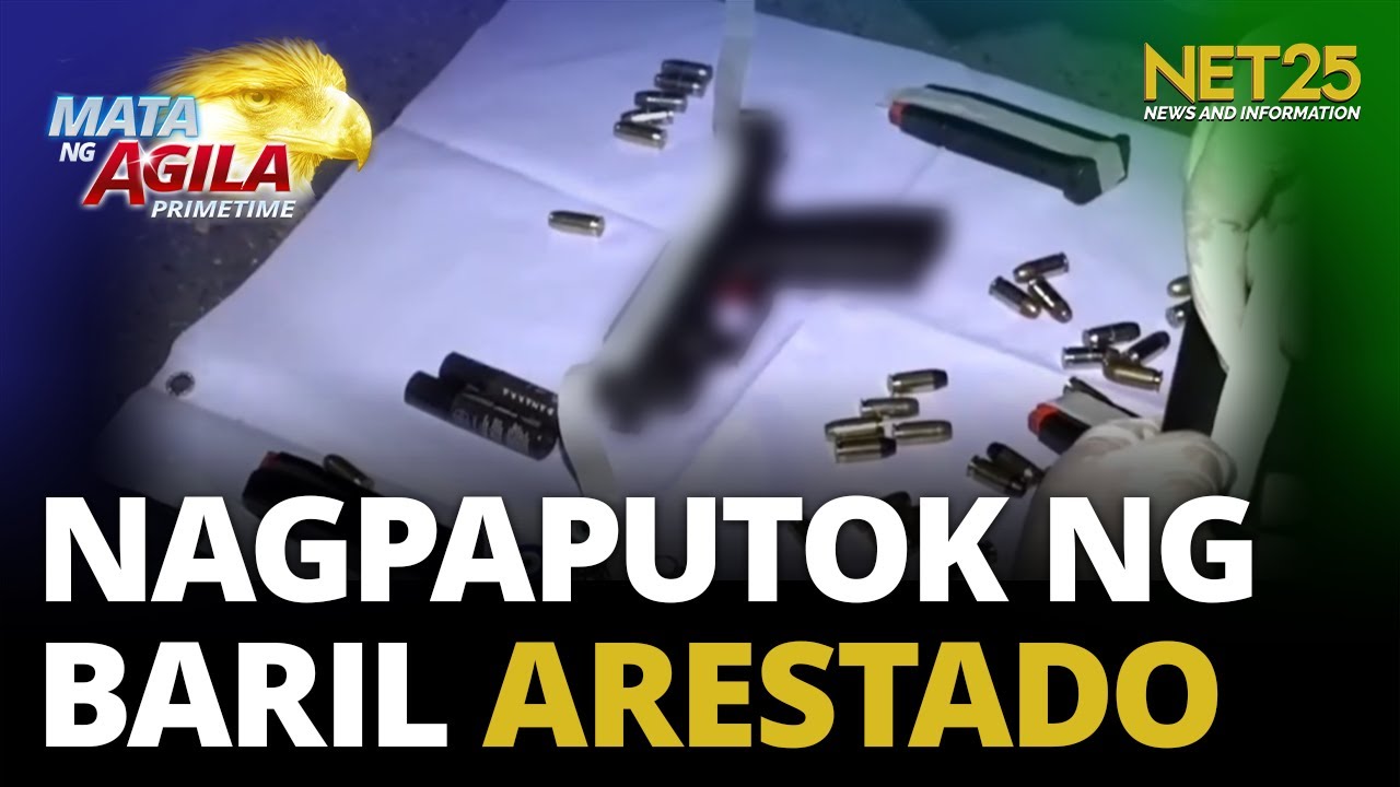 64-anyos, arestado sa pagpapaputok ng baril