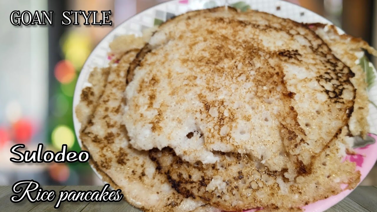 Goan Sulodeo ll Sweet Rice Pancakes Recipe ll Soft and Tasty