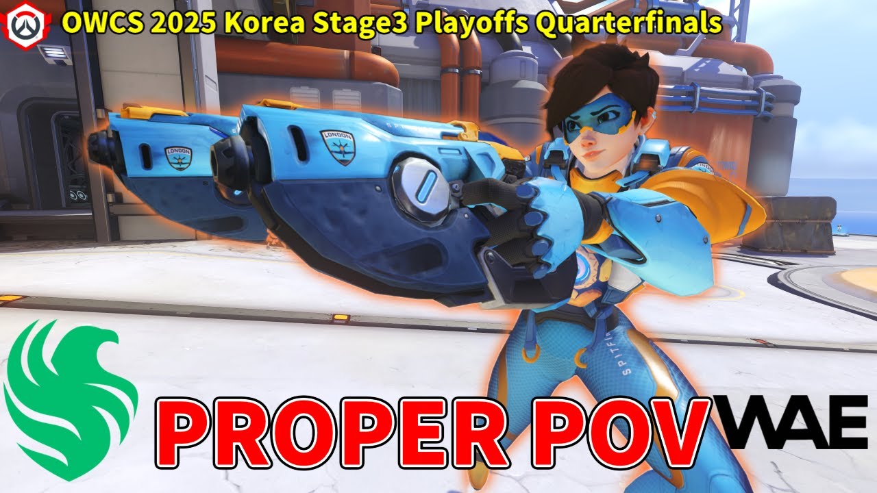 【Proper POV】Team Falcons vs WAE OWCS 2025 Korea Stage 3 Quarterfinals【Overwatch 2】