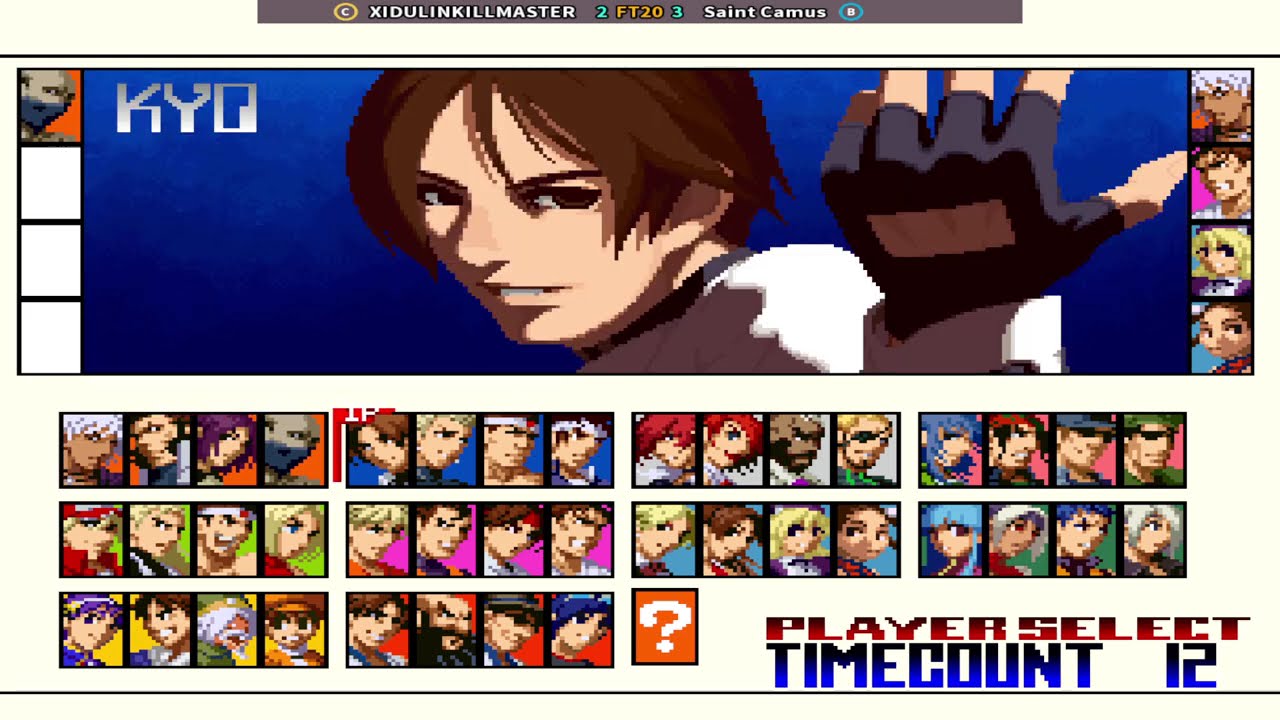 The King of Fighters 2001 ( XIDULINKILLMASTER Vs Saint Camus ) || Play Date 2 Dec 24