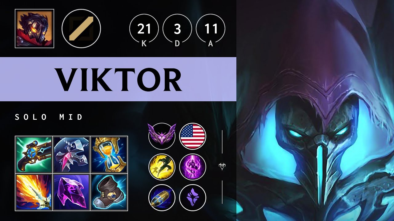 Viktor Mid vs Orianna: Legendary - NA Master Patch 14.18