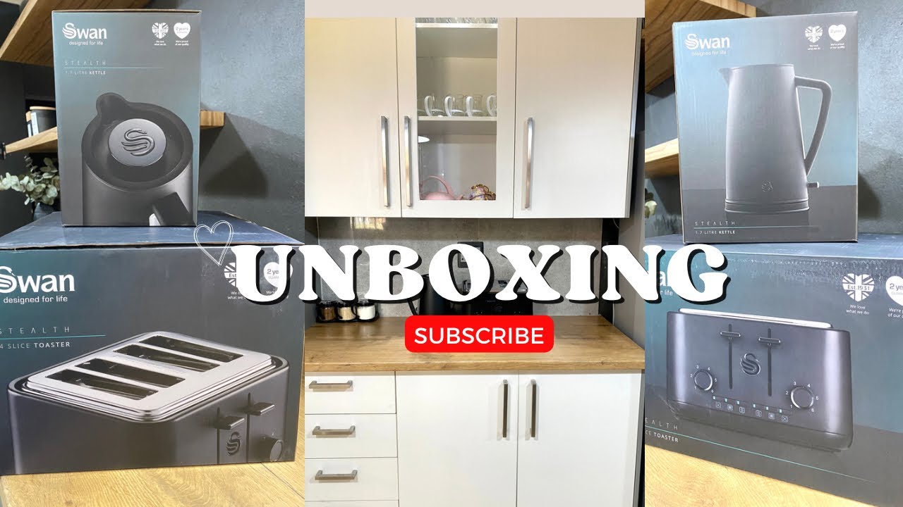 SWAN BRAND KETTLE & TOASTER UNBOXING || HOME GADGETS @SwanTeasmade #unboxing