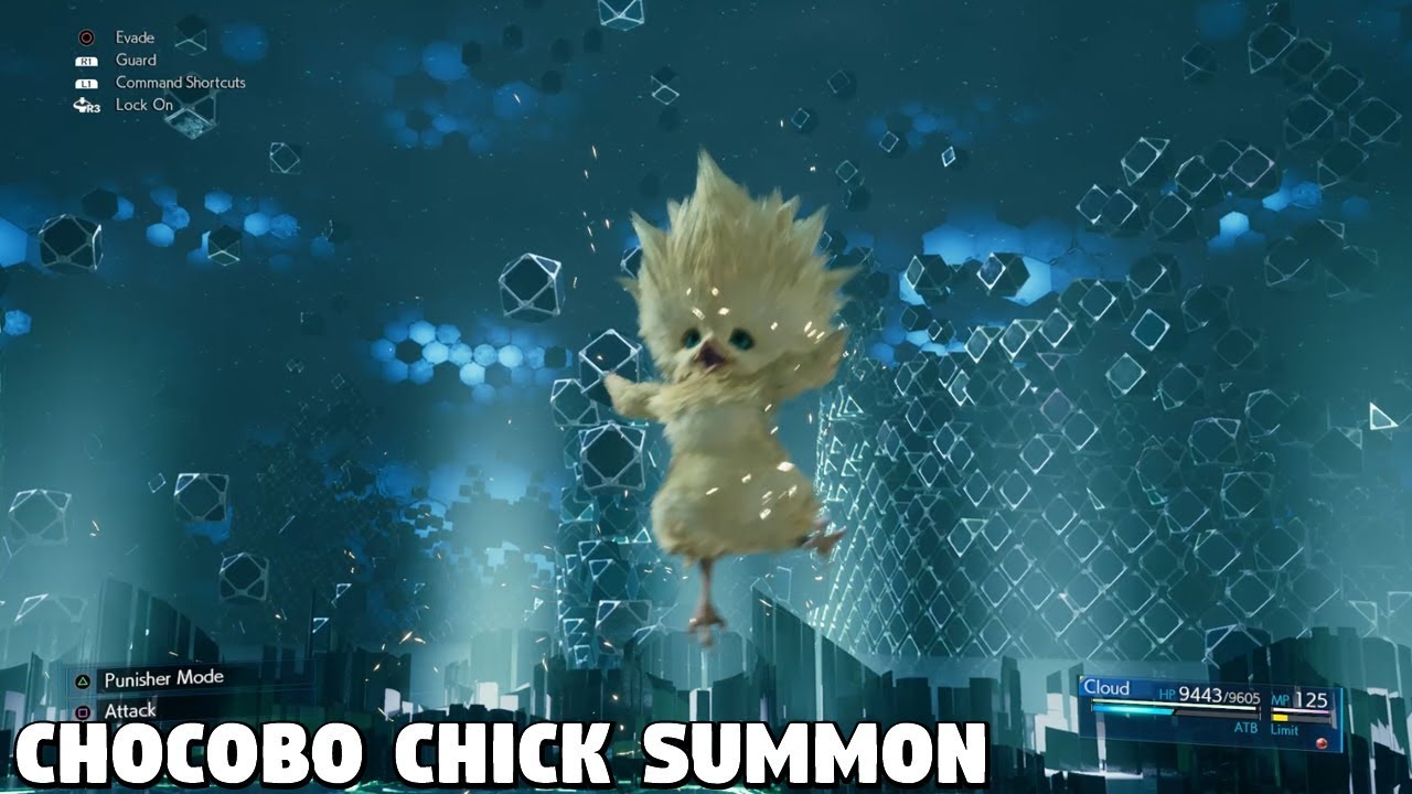 Final Fantasy 7 REMAKE - Chocobo Chick Summon