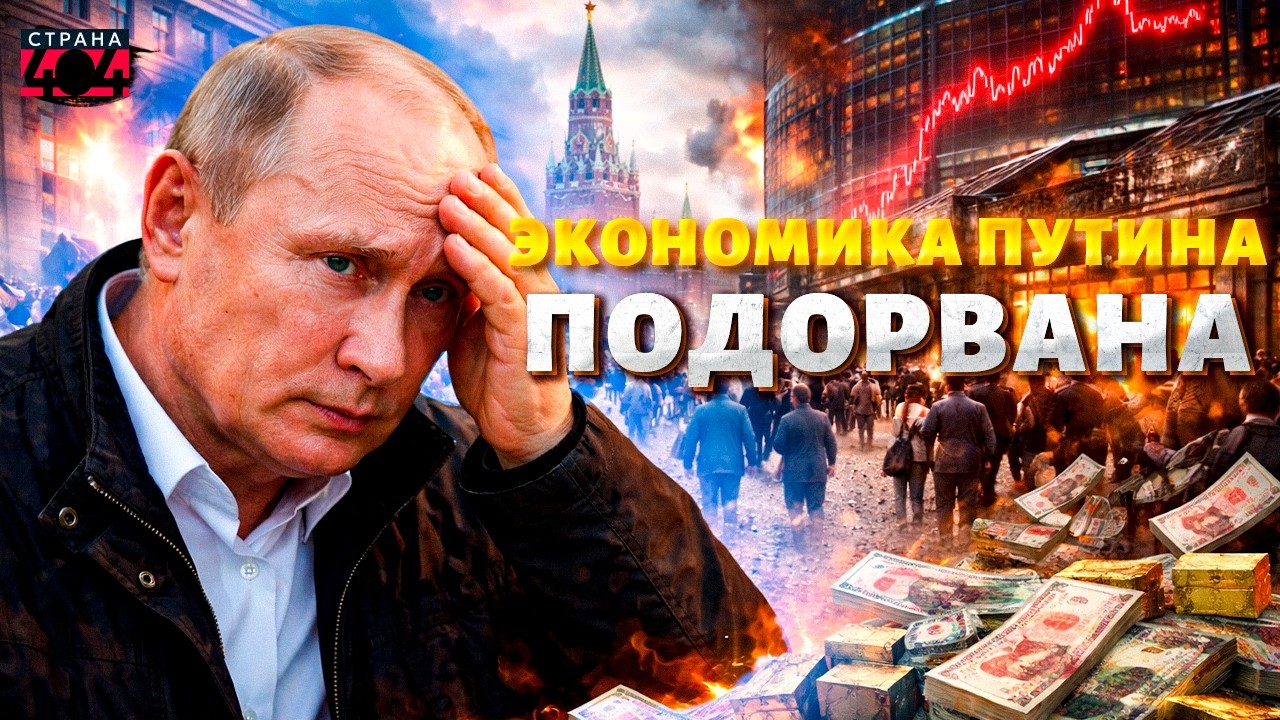 Россия ЛЕТИТ НА ДНО! Экономика Путина ПОДОРВАНА. Будет катастрофа: реальный ПРОГНОЗ / Милов