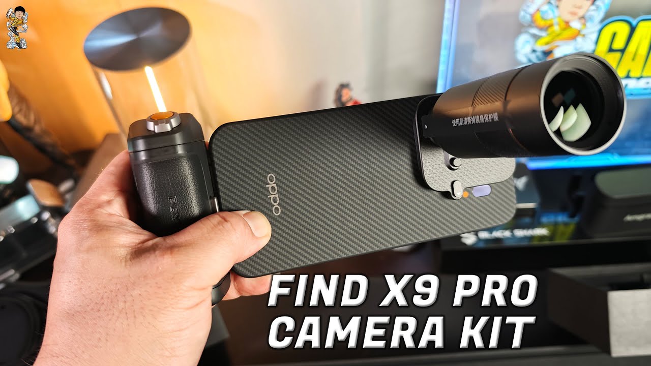 Oppo Find X9 Pro Camera Kit and Extended Lens Unboxing!