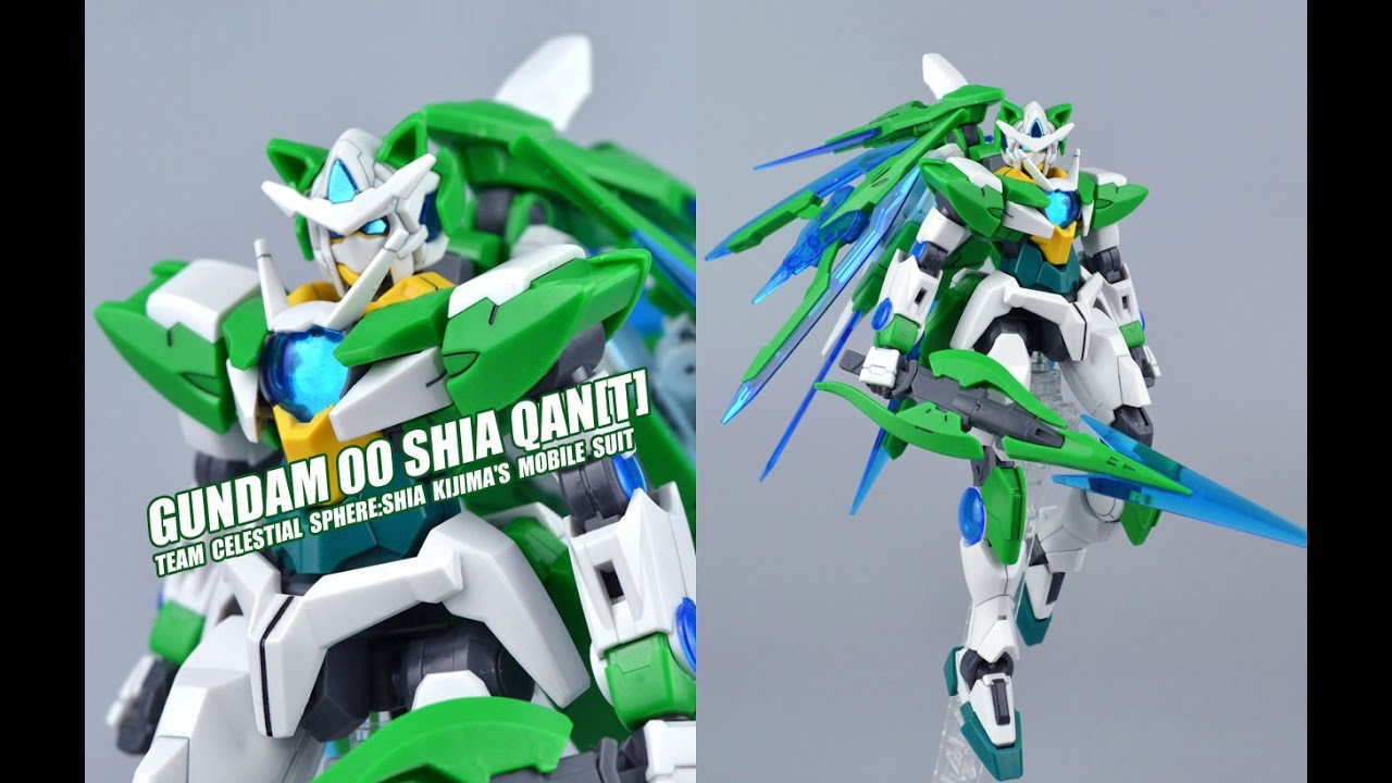 【评头论足】卖萌的00Q！万代HGBF创战者 西娅 00Q GUNDAM 00 SHIA QAN[T] 高达模型介绍GUNPLA REVIEW