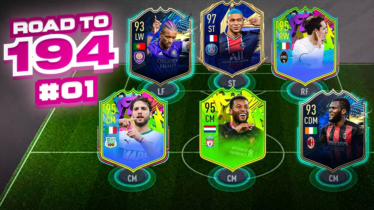 ROAD TO 194 RATED FUT DRAFT!!! EPISODE 1!!! FIFA 21