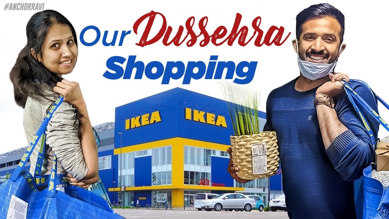 Our Dussehra Shopping at IKEA | Anchor Ravi | Nitya Saxena | Anchor Ravi Latest Video