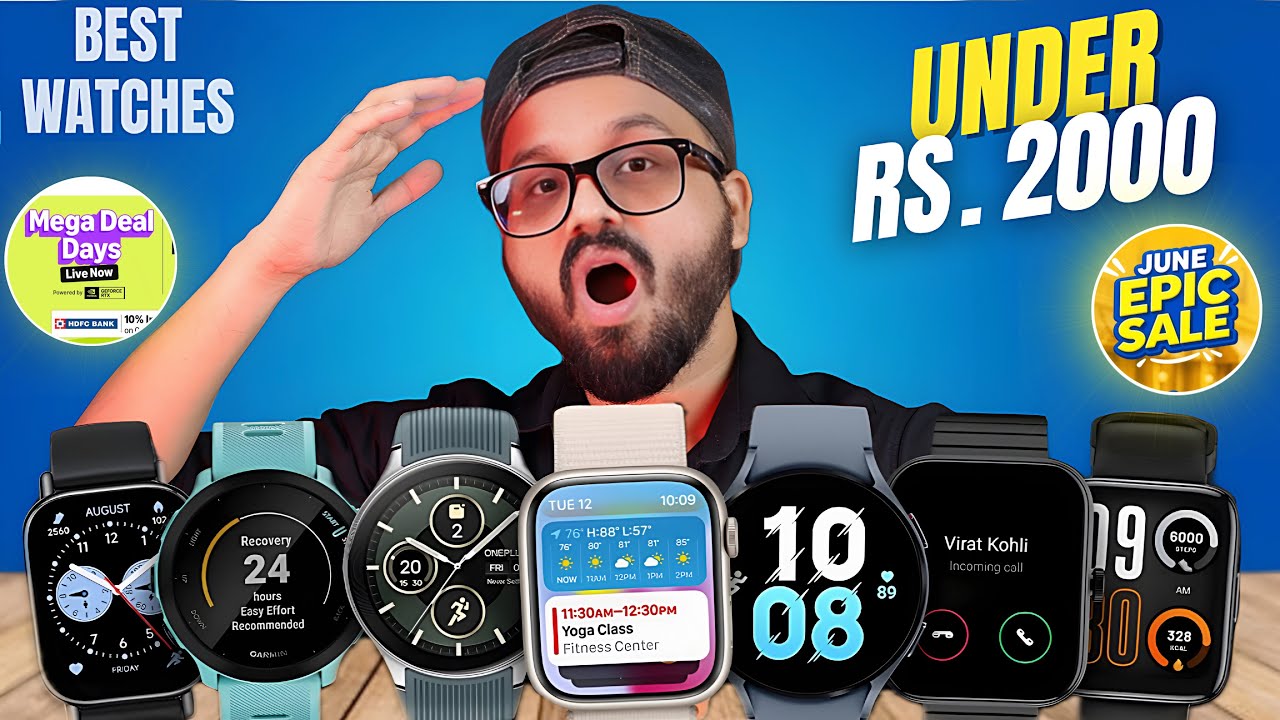 STOP buying Trash⚡️5 Best Smartwatch Under 2000 In Flipkart Epic Sale⚡️Best Smartwatch Under 1500