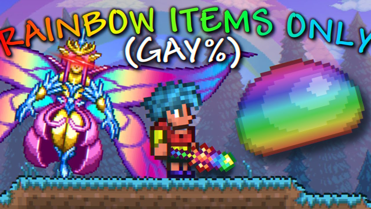 Terraria but I'm GAY?!