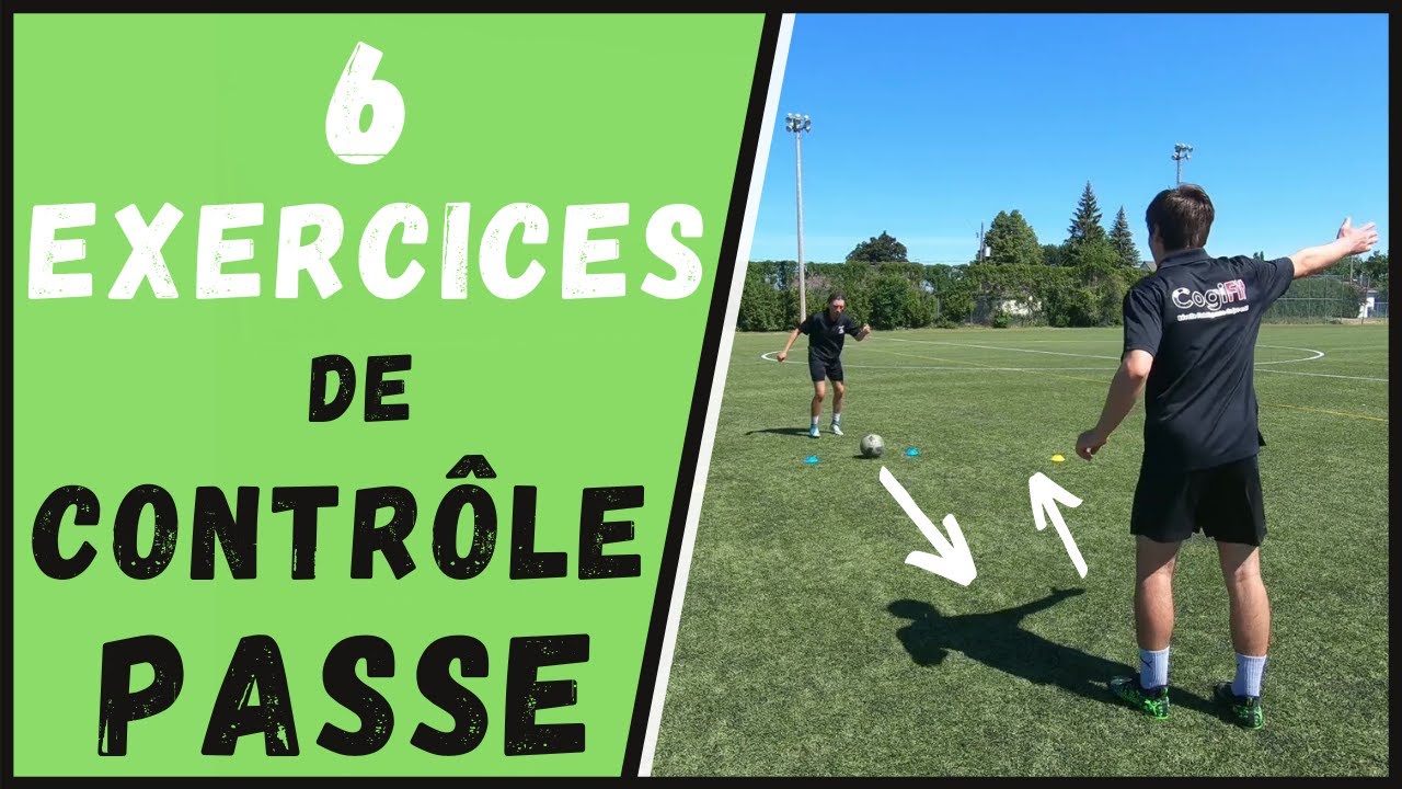 Comment améliorer sa technique de passe au foot⎪6 exercices de contrôle passe