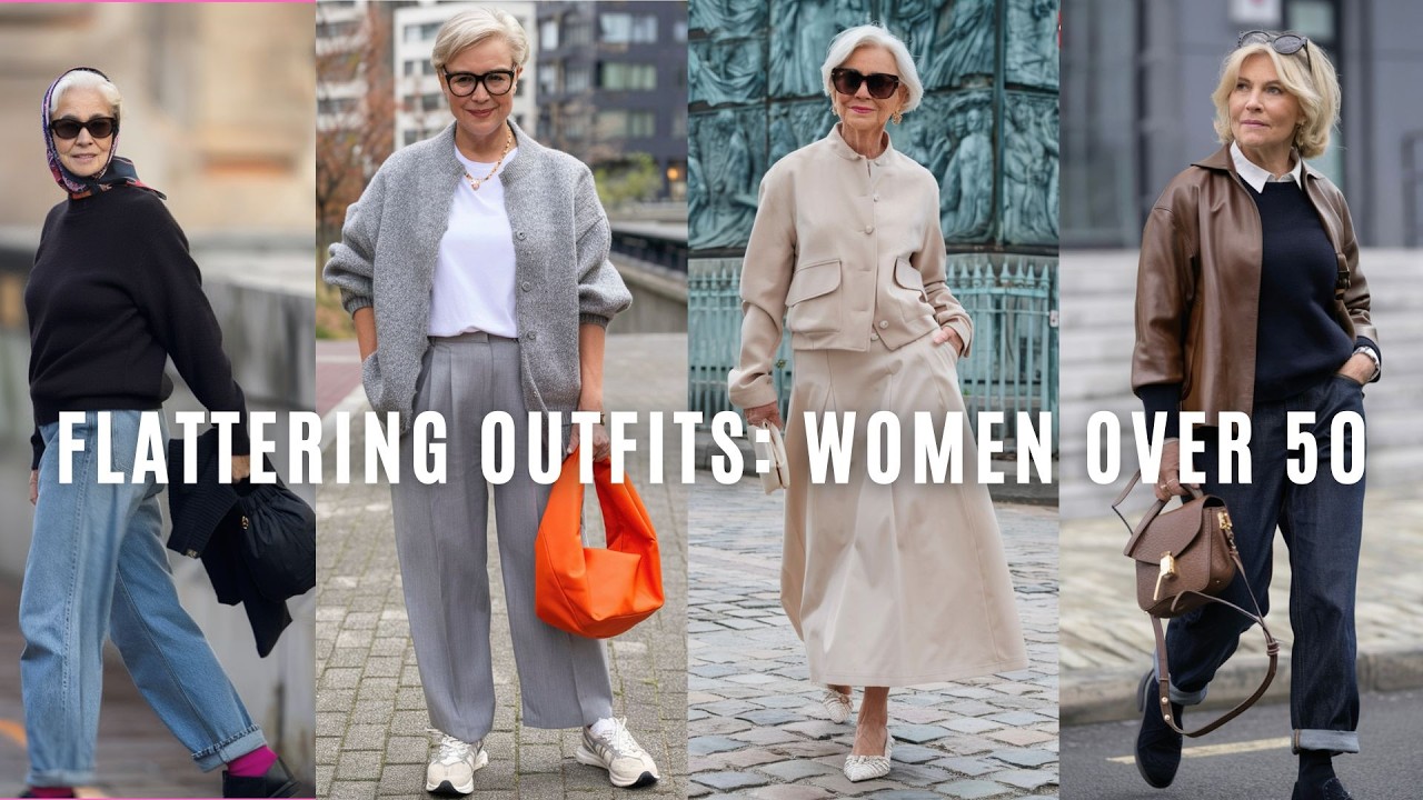 10 Flattering Outfits For Women Over 50 And WHY THEY WORK