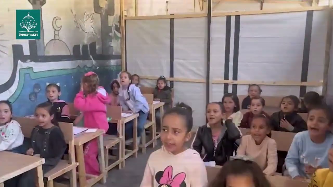 Gazze’de Çocuklar Yeniden Eğitimlerine Kavuştu.🔴