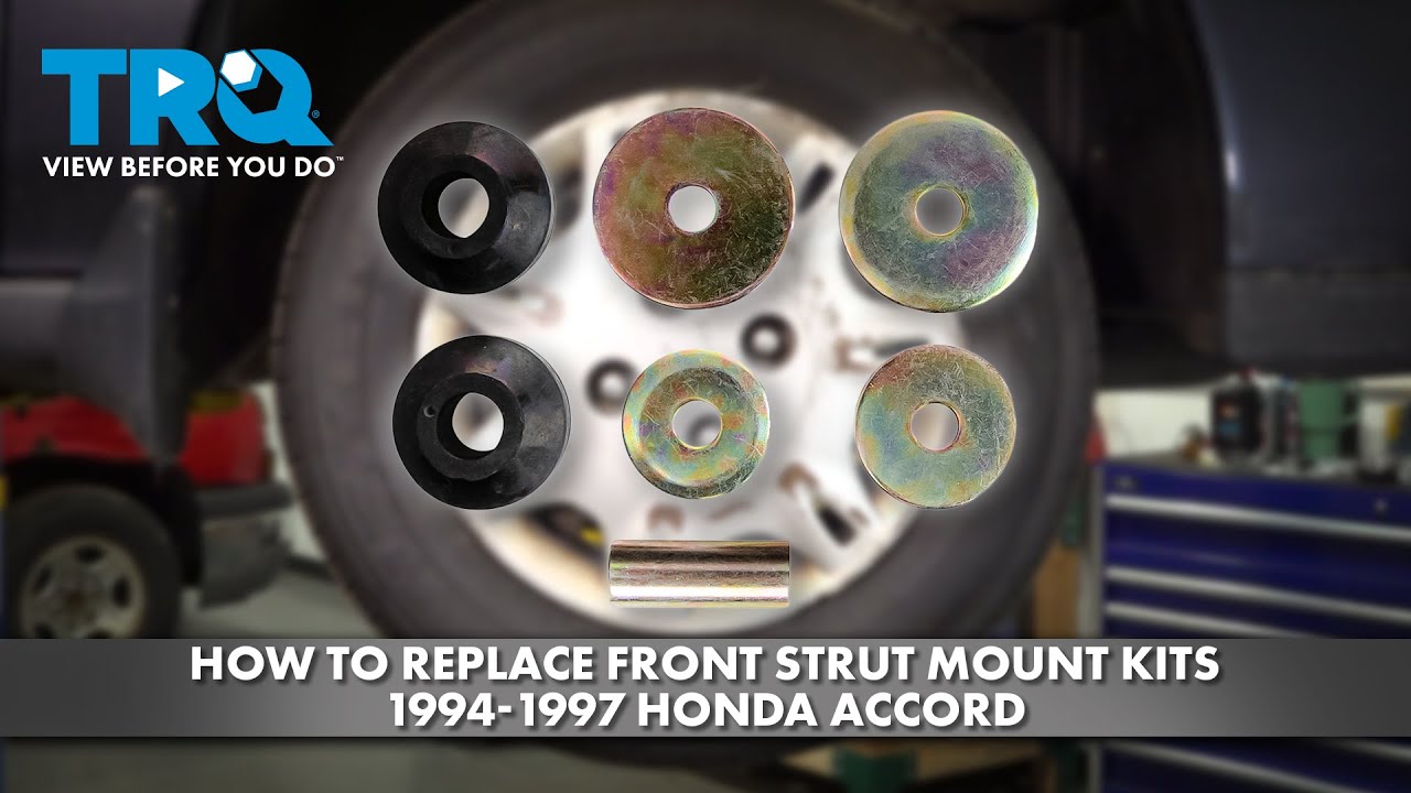 How to Replace Front Strut Mount Kits 1994-1997 Honda Accord