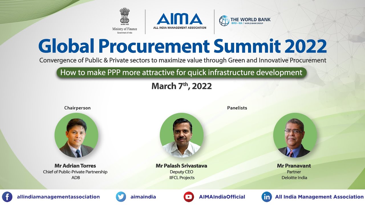 Session 3 - GPS 2022&lsquo;  How to make PPP more attractive for quick infrastructure development