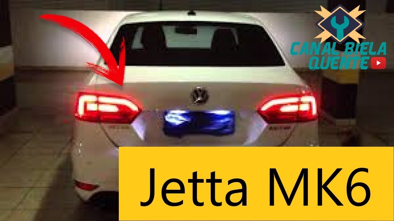 Como Trocar Lampada Queimada Traseira VW Jetta MK6