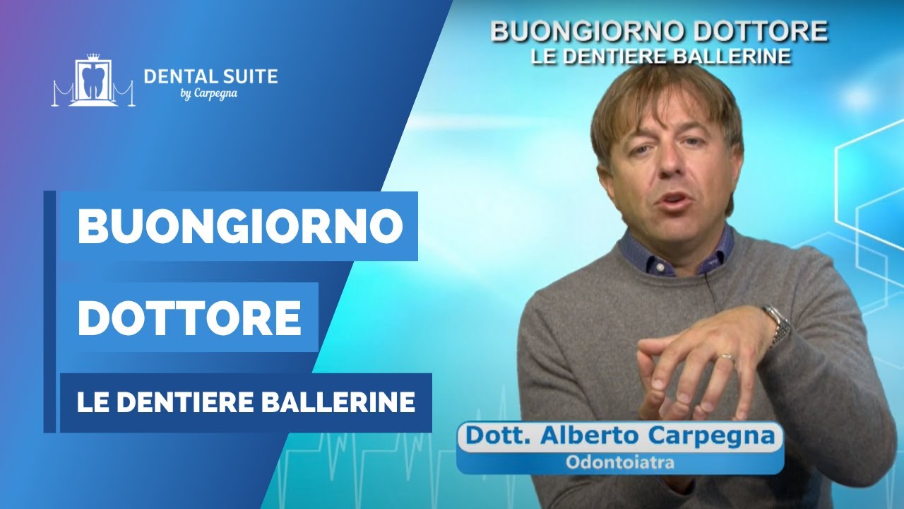 DENTAL SUITE - Buongiorno Dottore del 26 novembre 2024 - Le dentiere ballerine con Alberto Carpegna